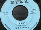 The Astors Candy 7” 45 Vinyl Stax Records S 170 Rare Northern Soul EX Funk Rare