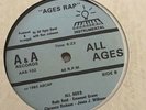 HIP HOP  VINYL / ALL AGES - AGES RAP / ***SEALED*** 45 RPM 12