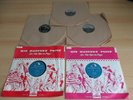 5 X ROCK 'N ROLL ERA 78 RPM RECORDS, ELVIS PRESLEY X2 / CRICKETS / TAB HUNTER X2