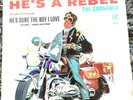 THE CRYSTALS He's A Rebel R&B DOOWOP GIRL GROUP ORIG BLUE LABEL LP PHIL SPECTOR
