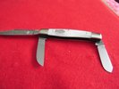 FIGHTING ROOSTER 1989 CELLULOID LILY FO THE VALLEY THREE BLADE STOCKMAN