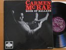 Carmen McRae Book Of Ballads Vinyl 1958 London Records HA-R 2185 NM/VG