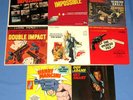 1960'S SPY MOVIE & COP SHOW THEMES--8 ALBUMS--GUNN+ GET SMART+MISSION IMPOSSIBLE