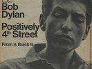BOB DYLAN: Positively 4th Street / From A Buick 6 (´65 / scarce orig. German 7