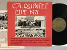 C. A. Quintet LP Live w INSERT 1971 Private Trip Thru Hell PRIVATE PSYCH GARAGE