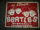 Beatles poster - rare - I have NEVER seen one like it offered - 22
