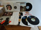 9 LPs Deep purple, Queen, Mariah Carry, Elvis, Family, Aerosmith
