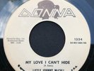 LITTLE JOHNNY McCALL TEEN DOO WOP 45 MY LOVE I CANT HIDE RARE VG++