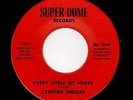 SOUTHERN/DEEP SOUL-CYNTHIA SHEELER-SUPER DOME-EVERY LITTLE BIT HURTS/NOBODY WINS