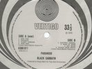 Black Sabbath - 'Paranoid' 1970 UK Vertigo swirl LP 6360011