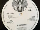 Black Sabbath LP Same UK Large Vertigo Swirl 1st press Philips credit PLAYS TOP