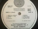 Black Sabbath LP Vol 4 UK Vertigo Swirl 1st press NEAR MINT VINYL