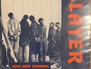 SLAYER - Boys Keep Swinging- Rare Clear Vinyl Record In Ex Con Punk