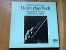 Heifetz plays Bach box set RCA Red Seal 3 record vinyl LPs solo violin classical