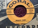 45 RPM  Dorsey & JOhnny Burnette CORAL 62190 Blues Stay Away From Me VG