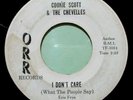 Cookie Scott & The Chevelles ?– I Don't Care Misled ORR TF-1015