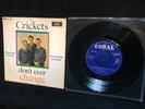 THE CRICKETS & BUDDY HOLLY EP SILVER CORAL DON'T EVER CHANGE MADE N ENGLAND EXCL