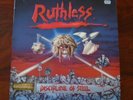Ruthless. Discipline of Steel. NM- Heavy Metal Import LP