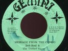 Bob Soul & The United Stars - Message From The Congo JA Gemini RARE  7