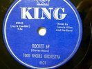 TODD RHODES & CONNIE ALLEN jump blues 78 ROCKET 69 vg+ KING b/w POSSESSED TB2026