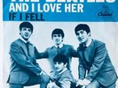 THE BEATLES AND I LOVE HER / IF I FELL CAPITOL 5235 EAST COAST +  PIC SLEEVE NM