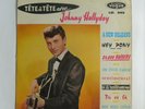 Johnny HALLYDAY : Tête à tête avec Johnny Hallyday - 25cm VOGUE LD. 549 - 1961