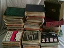 Colección 400 discos vinilo singles y EPs + 20 archivadores beatles elvis t rex