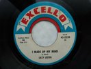 LAZY LESTER 45 'I MADE UP MY MIND' USA EXCELLO KILLER 1963 SWAMP BLUES STROLLER