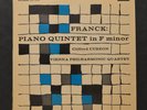 CURZON / VIENNA QUARTET - FRANCK - Piano quintet - WBg ED1 - DECCA SXL 2278 / Nm