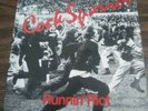 COCK SPARRER-RUNNING RIOT (1977 UK Decca RARE PROMO 7 INCH WITH  PIC...