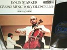JANOS STARKER Virtuoso Music for Violoncello.Japan Press..Denon LP NM Looks NEW