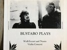 Bustabo Plays violin Wolf-Ferrari Concerti LP Vinyl Rare Private TLC-2583