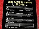 YOUR FAVORITE SINGING GROUPS (1962) RARE NM Mono HULL 1002 LP w/Avons/Sparks...