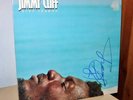JIMMY CLIFF SIGNED VINYL LP Reggae Music Legend GIVE THANKX Jamaica BSK 3240