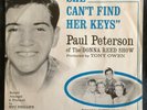 Paul Petersen, Colpix 620, She Can't Find Her Keys & Very Unlikely, PIC SLEEVE