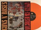 RARE Guns N Roses Appetite For Destruction Orange Vinyl LP Banned Cover France
