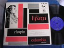 Dinu Lipatti/Chopin Sonata #3/Mazurka/Blue Label Columbia ML 4721/EX to MINT-