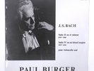 PAUL BURGER - BACH CELLO SUITES NOS 2 & 4 - ARCO 7501 SWISS PRIVATE STEREO LP