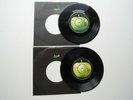 2 YOKO ONO / PLASTIC ONO BAND APPLE 45's RUN RUN RUN & DEATH OF SAMANTHA NR MINT