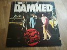 The Damned LP Machine gun etiquette CLEAR VINYL UK Ace Press Punk oi ++