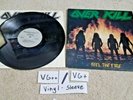 VG++ Overkill Feel The Fire 1985 MEGAFORCE Thrash Metal Vinyl Record LP