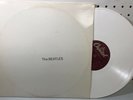 The Beatles: (White Album) LP Vinyl Record on White Vinyl Capitol RARE & Poster