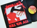 LP - METALLICA - Kill 'em All - Music For Nations MFN 7