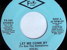 DAVID MORANT: Let Me Come By / Instrumental 45 (obscure Synth Pop Boogie) Soul