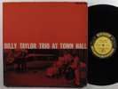 BILLY TAYLOR TRIO At Town Hall PRESTIGE LP VG+ mono W. 50th *