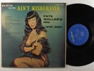 BROADWAY JAZZ ORCHESTRA Ain't Misbehavin' HALO LP mono cheesecake bettie page*