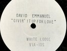 DAVID EMMANUEL - Givin It Up For Love - 12 rare UK ONLY MODERN SOUL