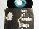 RINGO STARR  Back Off Boogaloo / Blindman  APPLE '82 + Rare Picture Sleeve EX