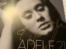 ADELE SIGNED 21 VINYL   SUPER RARE AND HARD TO FIND AUTOGRAPH