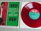 Seasons Greetings from ELVIS PRESLEY RCA 10” Red Vinyl '67 RARE LOOK